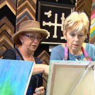 Ovarian Cancer Patient Teaches Others to Paint | CU Gynecology Oncology